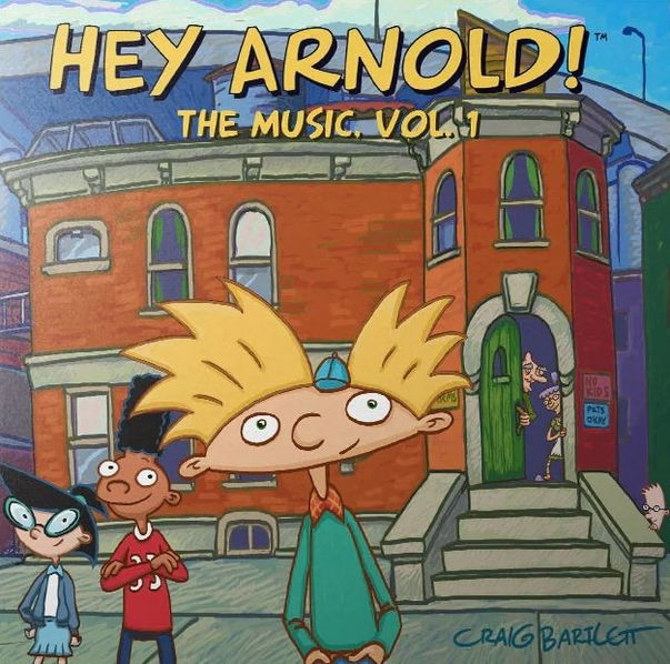 Soundtrack: Lang Jim: Hey Arnold! The Music, Vol.1 (Limited Coloured Clear W/ Red, Blue, White, Bone & Pink Splatter Vinyl)-843563175316