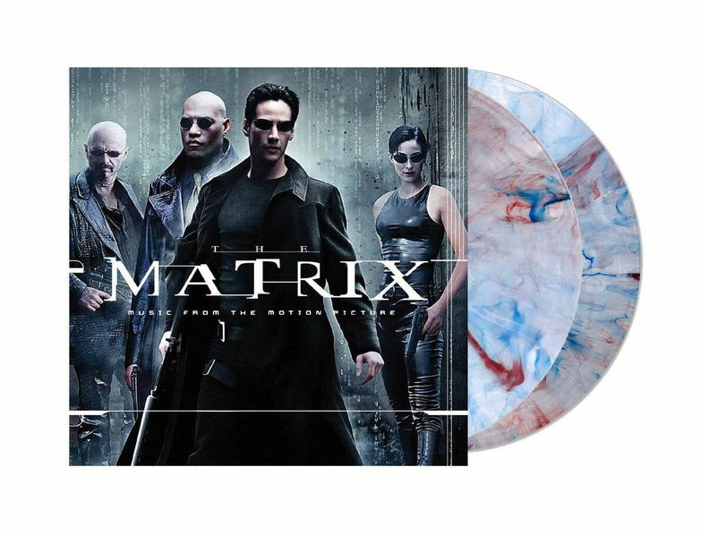 Soundtrack: Matrix (Coloured Red & Blue Swirl Vinyl)-848064013174