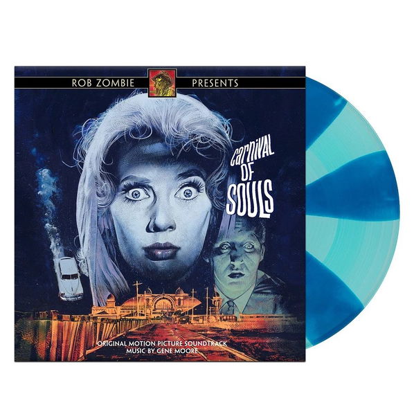 Soundtrack: Moore Gene: Carnival of Souls (Deluxe Coloured Blue & Aqua Cornetto Vinyl Edition)-850053152375