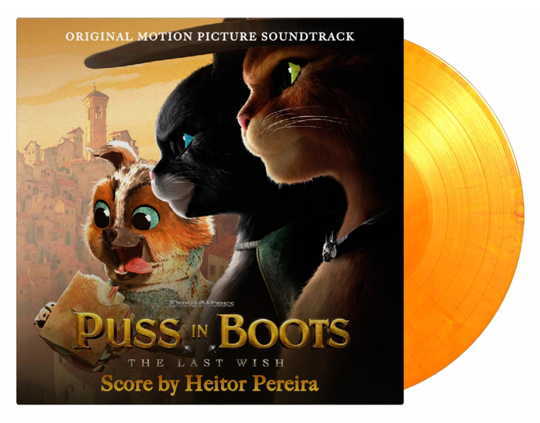 Soundtrack: Puss In Boots: Last Wish (Coloured Orange Marbled Vinyl)-8719262031548