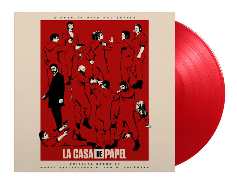 Soundtrack: Santisteban Manel & Ivan M. Lacamara: La Casa De Papel (Limited Coloured Red Vinyl)-8719262034358