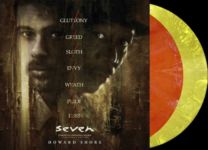 Soundtrack: Shore Howard: Se7en - (Seven - Sedm) - (Exclusive Deluxe Gluttony & Greed Bertus Exclusive Colour)-850053152245