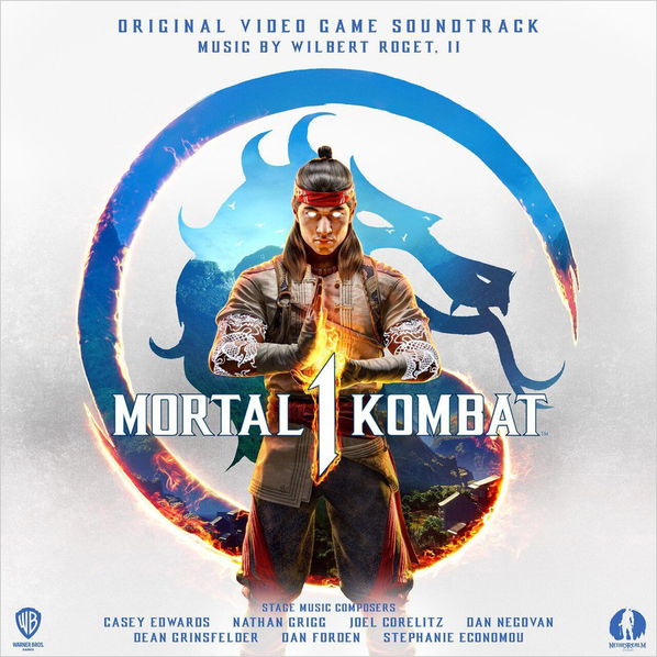 Soundtrack: Various: Roget II Wilbert: Mortal Kombat 1 Original Video Game Soundtrack (Limited Coloured Fire Ice Vinyl)-843563175378