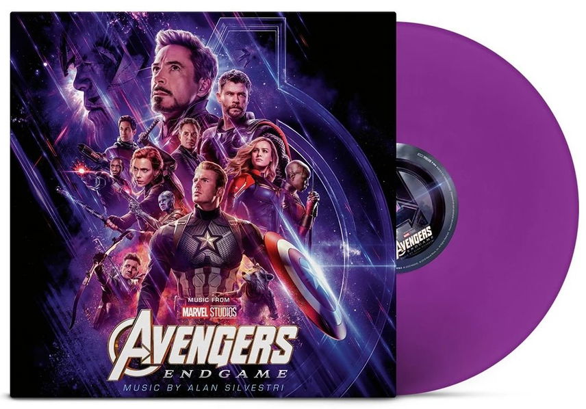 Sountrack: Silvestri Alan: Music from Avengers: Endgame (Coloured Purple Vinyl)-50087558017