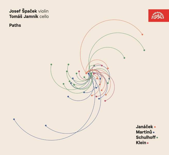 Špaček Josef, Jamník Tomáš: Cesty / Janáček, Martinů, Schulhoff, Klein-99925430429