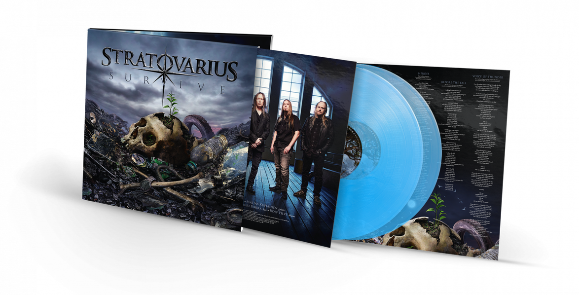 Stratovarius: Survive (Coloured Blue Curacao)-4029759178675