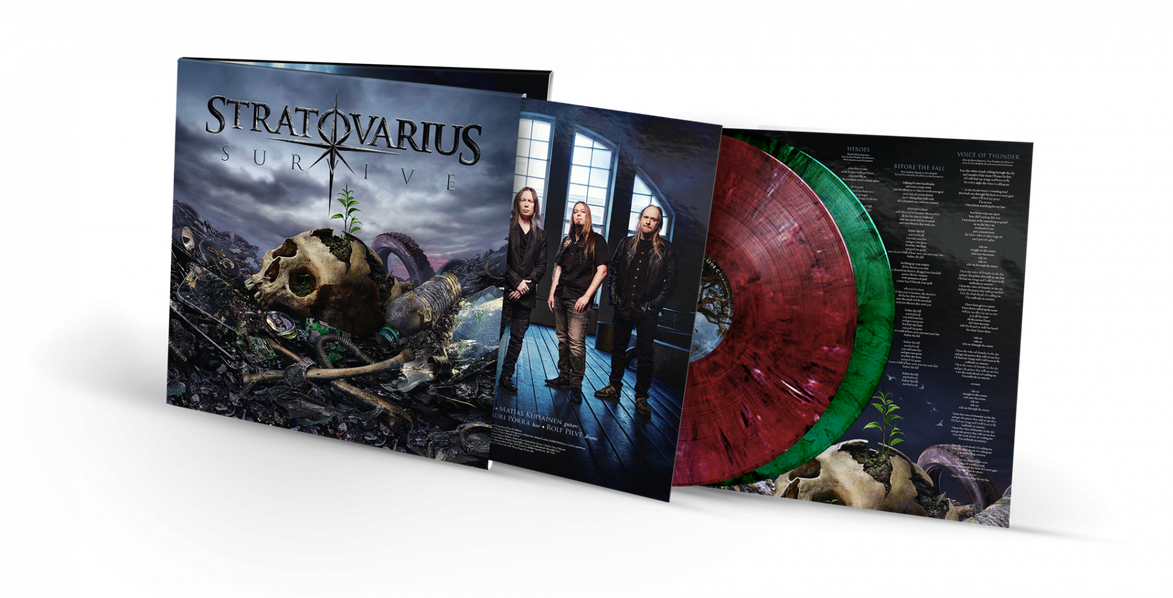 Stratovarius: Survive (Coloured Recycled)-4029759178668