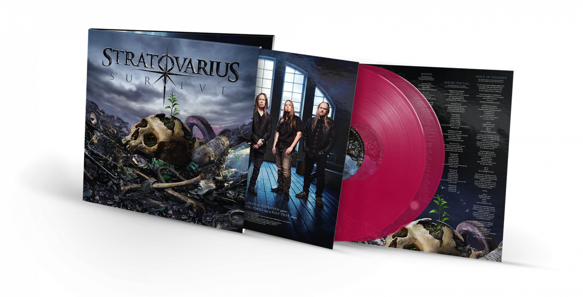 Stratovarius: Survive (Coloured Violet Transparent)-4029759178651