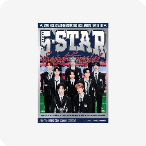 Stray Kids: ★★★★★ (5-STAR) Dome Tour: Poster Book-8809932176805