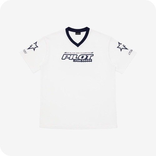 Stray Kids: Pilot: For 5-Star: T-Shirt White-8809889190350