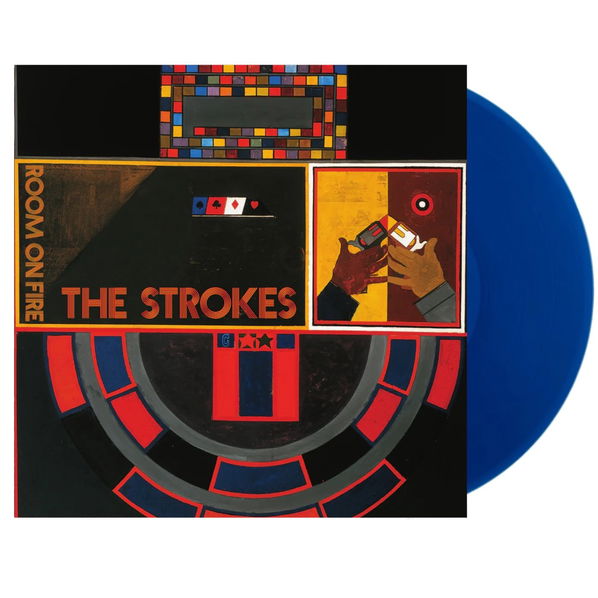 Strokes: Room On Fire (Limited Coloured Blue Vinyl Edition)-196588016813