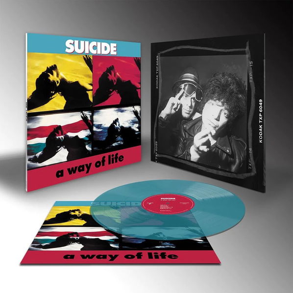 Suicide: A Way Of Life (35th Anniversary Coloured Transparent Blue Vinyl Edition Remaster 2023)-4050538877496