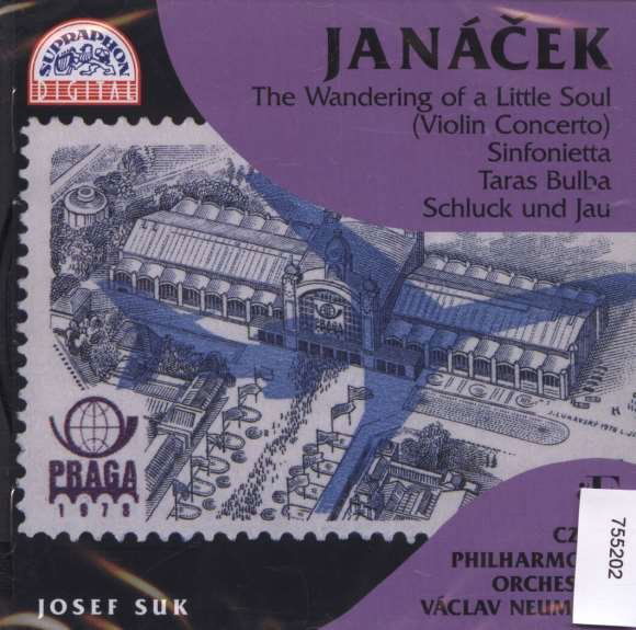 Suk Josef: Česká filharmonie/Neumann Vác - Janáček : Sinfonietta,Taras Bulba, Putování dušičky-99925196523