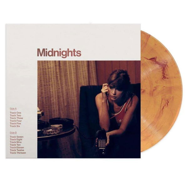 Swift Taylor: Midnights (Coloured Blood Moon Vinyl)-602445790067