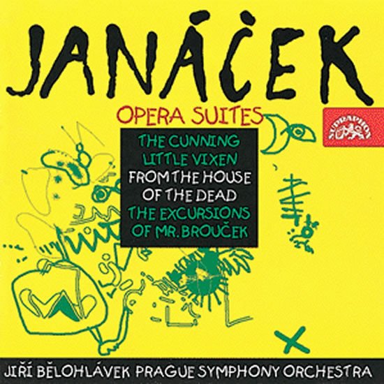 Symfonický orchestr hl.m. Prahy, Jiří Bělohlávek: Janáček: Suity z oper-99925343620