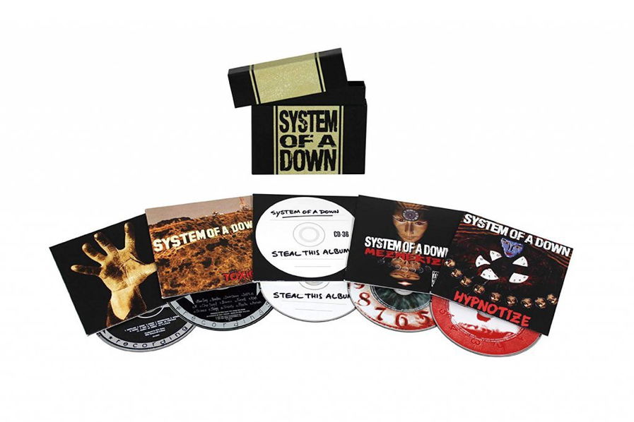 System Of A Down: System Of A Down (5 Album Collection)-886979082724