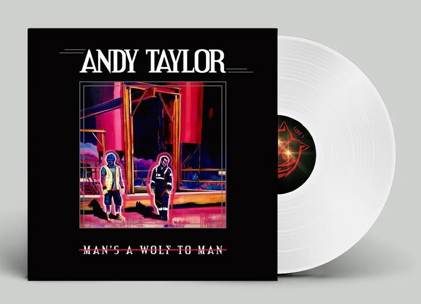 Taylor Andy: Man's Wolf To Man (Coloured White Vinyl)-4050538954586