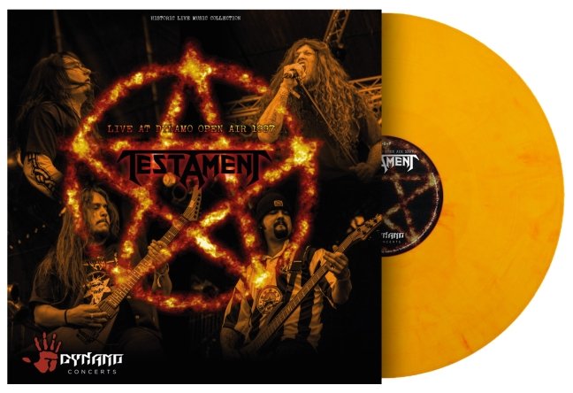 Testament: Live At Dynamo Open Air 1997 (Coloured Orange Vinyl)-810555021364