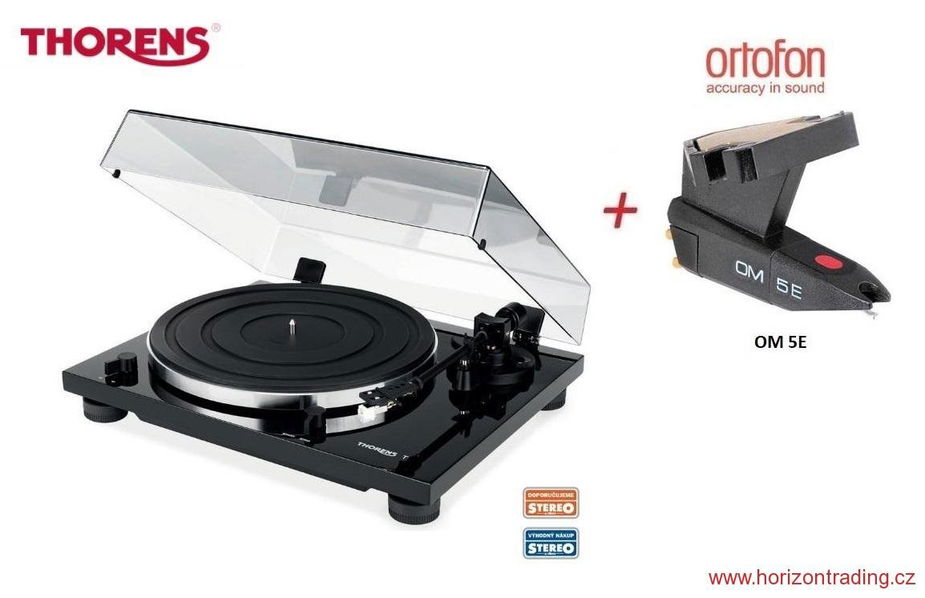 Thorens TD 201 Black + Ortofon OM 5E-