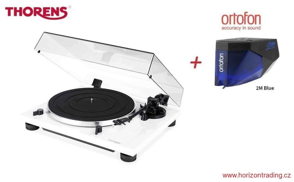 Thorens TD 201 White + Ortofon 2M BLUE-