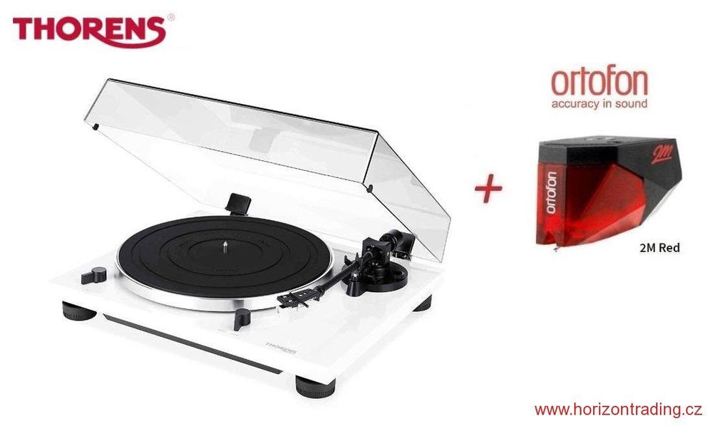 Thorens TD 201 White + Ortofon 2M RED-