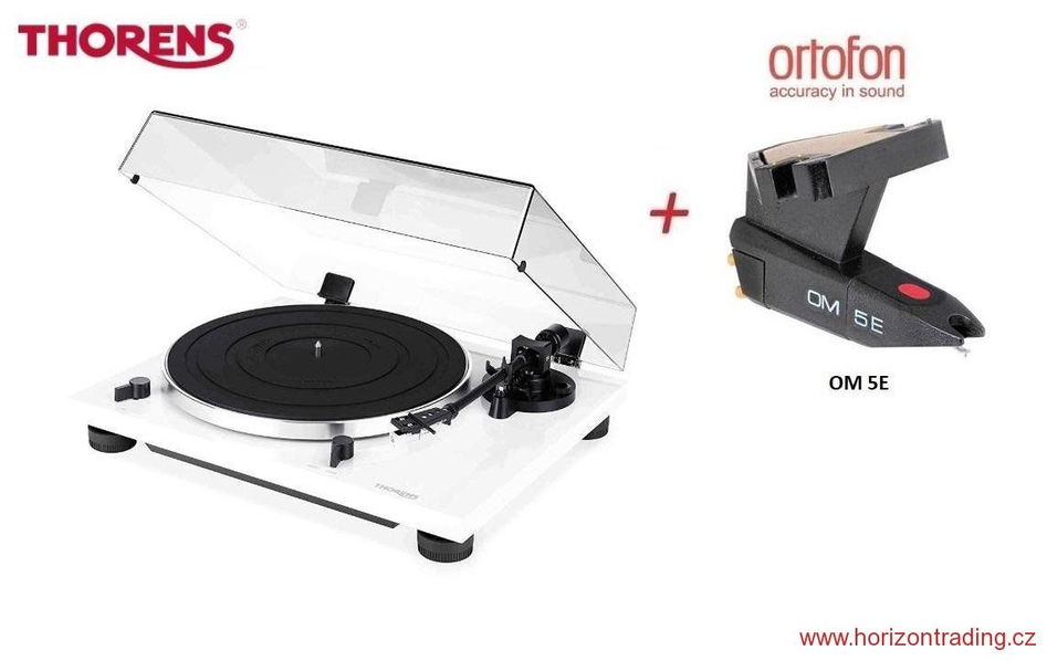 Thorens TD 201 White + Ortofon OM 5E-