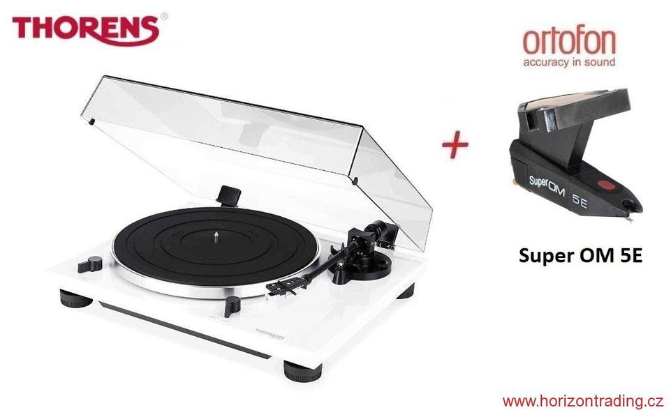 Thorens TD 201 White + Ortofon Super OM 5E-