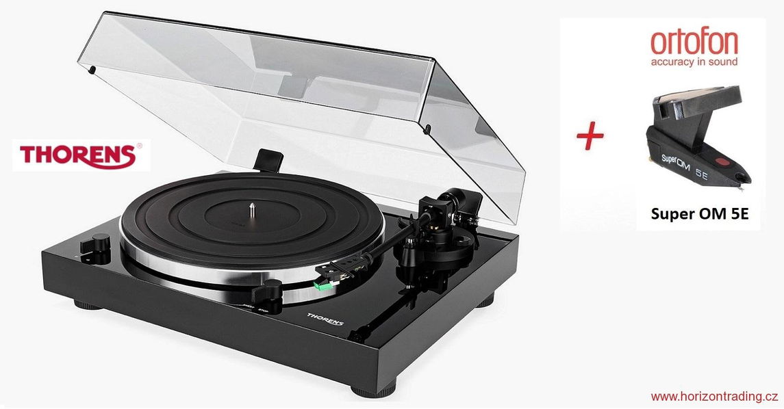 Thorens TD 202 + Ortofon Super OM 5E Black Piano-