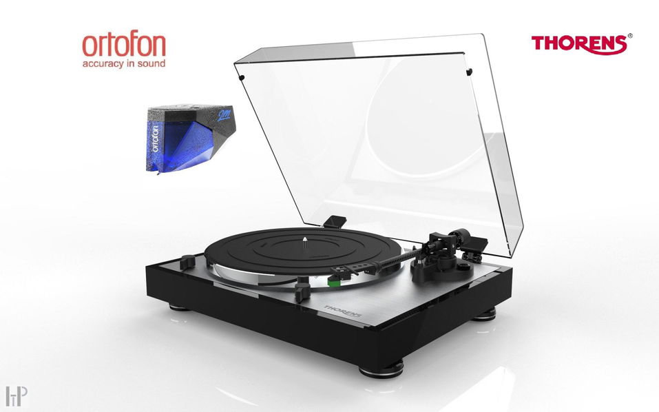 Thorens TD 402 DD Piano + Ortofon 2M BLUE-