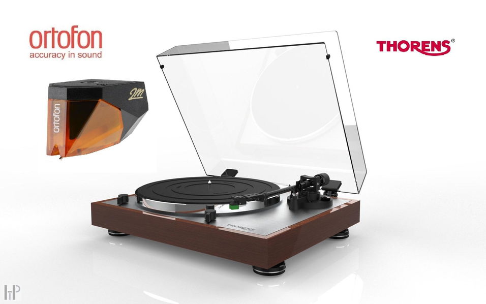 Thorens TD 402 DD Walnut + Ortofon 2M BRONZE-