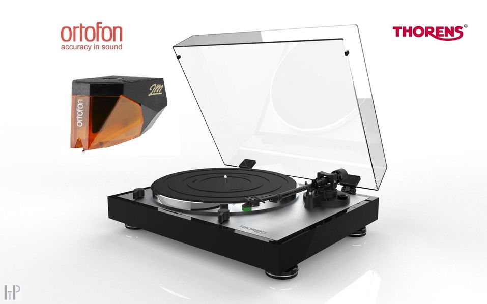 Thorens TD 402 DD Piano + Ortofon 2M BRONZE-