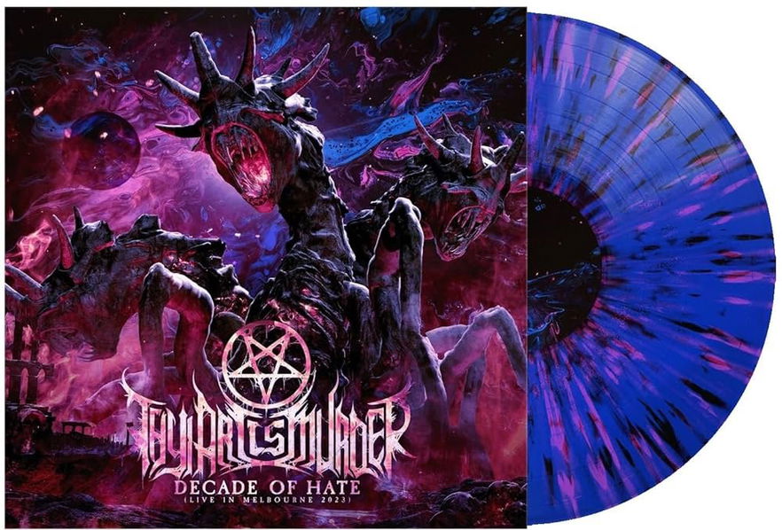 Thy Art Is Murder: Decade Of Hate (Live In Melbourne, Coloured Purple, Blue & Pink Splatter Vinyl)-4065629712372