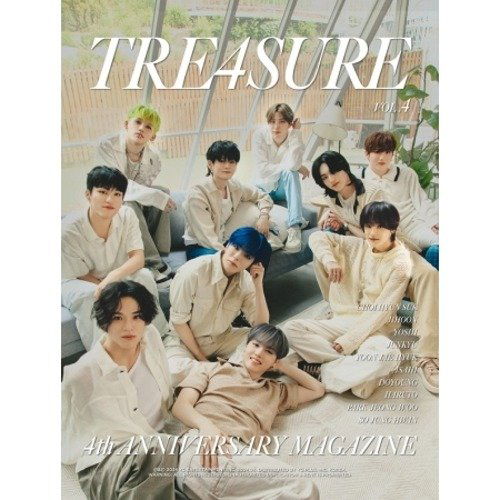 Treasure: Treasure 4th Anniversary Magazine-8800261897997