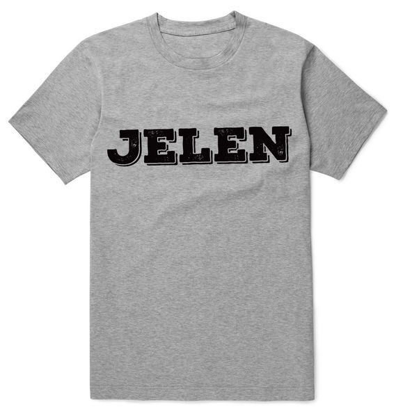 Tričko: Jelen logo šedé (Skinny)-602557240092