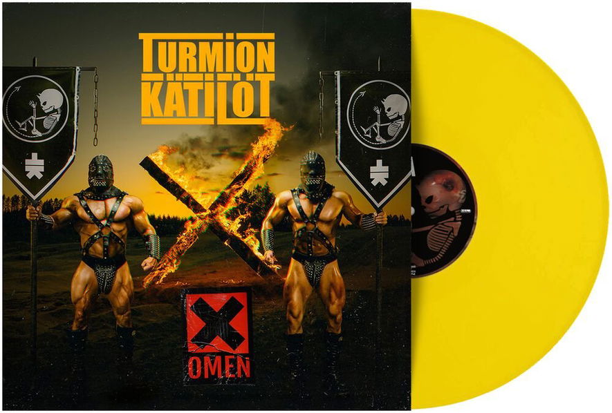 Turmion Katilot: Omen X (Coloured Yellow Vinyl)-4065629677145