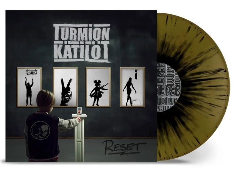 Turmion Kätilöt: Reset (Coloured Gold & Black Splatter Vinyl)-4065629729615