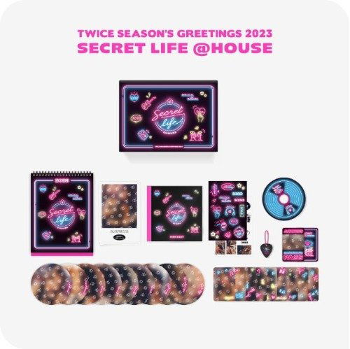 Twice: 2023 Season's Greetings (Secret Life @House, JYP SHOP)-