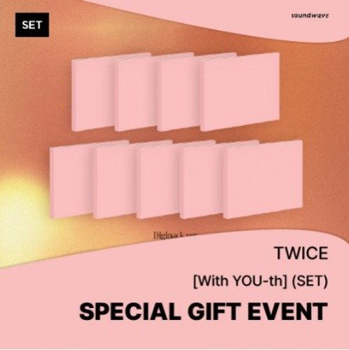 Twice: With YOU-th (Digipack Version SET With Sound Wave Benefit)-