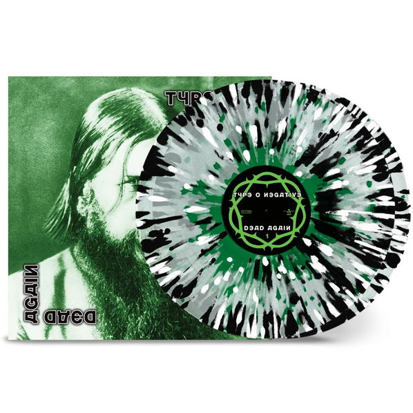 Type O Negative: Dead Again (Coloured Clear, Green, White & Black Splatter Vinyl)-4065629648909