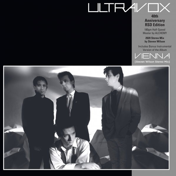 Ultravox: Vienna (Steven Wilson Mix, Clear Vinyl, RSD2021)-5060516096206