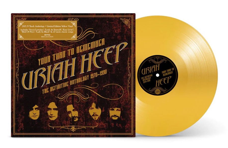 Uriah Heep: Definitive Anthology 1970-1990 (Coloured Yellow Vinyl)-4050538947687