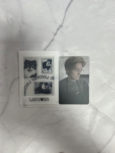 V (BTS): Layover: Frame + PVC Photocard-