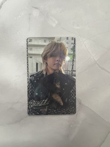 V (BTS): Layover: Photocard-