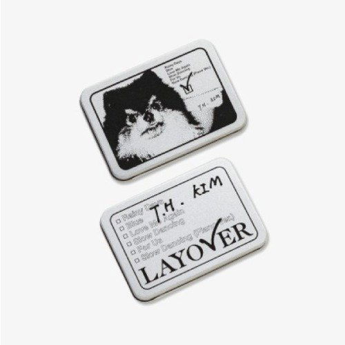 V (BTS): Layover: Tin Case Sticker SET-8809929938416