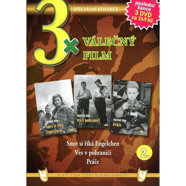 Válečný film 2 (Smrt si říká Engelchen, Ves v pohraničí, Práče)-8595052209263