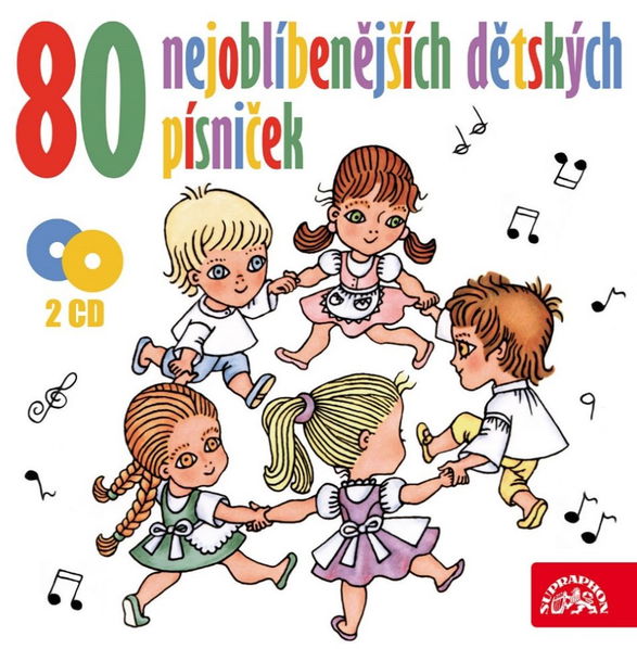 Various: 80 nejoblíbenějších dětských písniček-99925658823