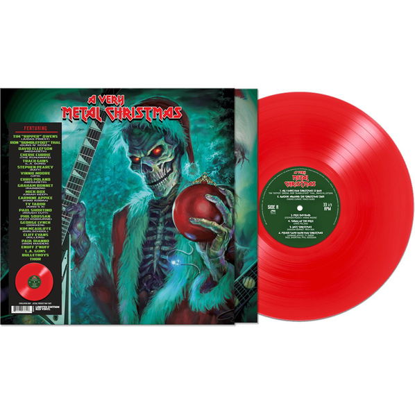 Various: A Very Metal Christmas (Coloured Red Vinyl)-889466436918