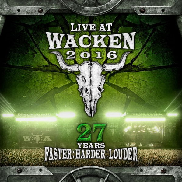 Various Artists: Live At Wacken 2016 - 27 Years Faster: Harder: Louder-190296950896