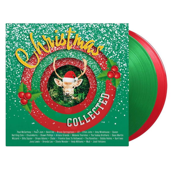 Various: Christmas Collected (Limited Coloured Green & Red Vinyl)-600753980347