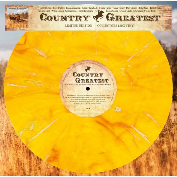 Various: Country Greatest (Coloured Vinyl)-4260494437195